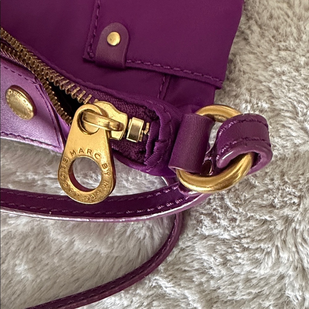 Marc Jacobs Nylon Swing Pack Crossbody Bag, Purple - Picture 7 of 10